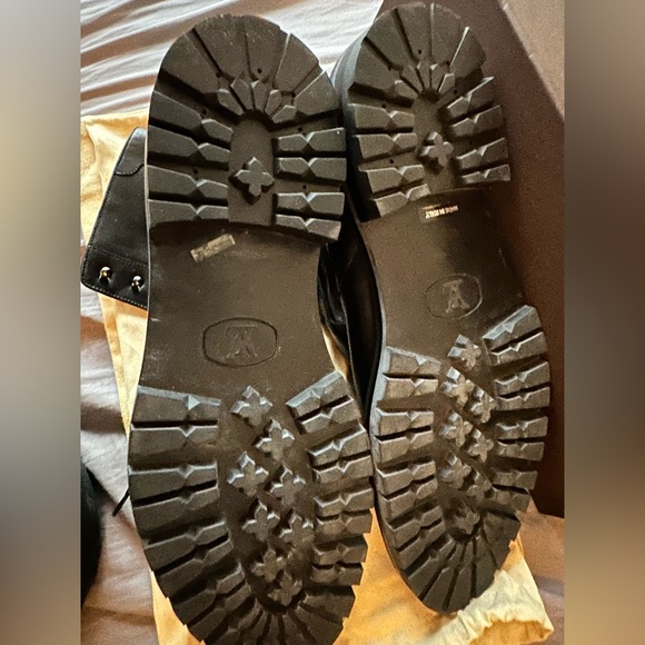 Louis Vuitton Men Black Leather Boot 9.5UK 10.5US New Never Worn - Picture 5 of 6